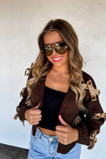 PREORDER: Sloane Bow Knit Cardigan