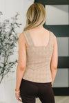 Hazel Blues® |  Smokey Fleur Floral Jaquard Tank