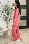 Hazel Blues® |  Snowflake Sniffles Pajama Set in Red