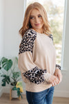 Hazel Blues® |  Sometime Safari Animal Print Top