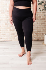 Hazel Blues® |  Somewhere to Start Leggings in Black