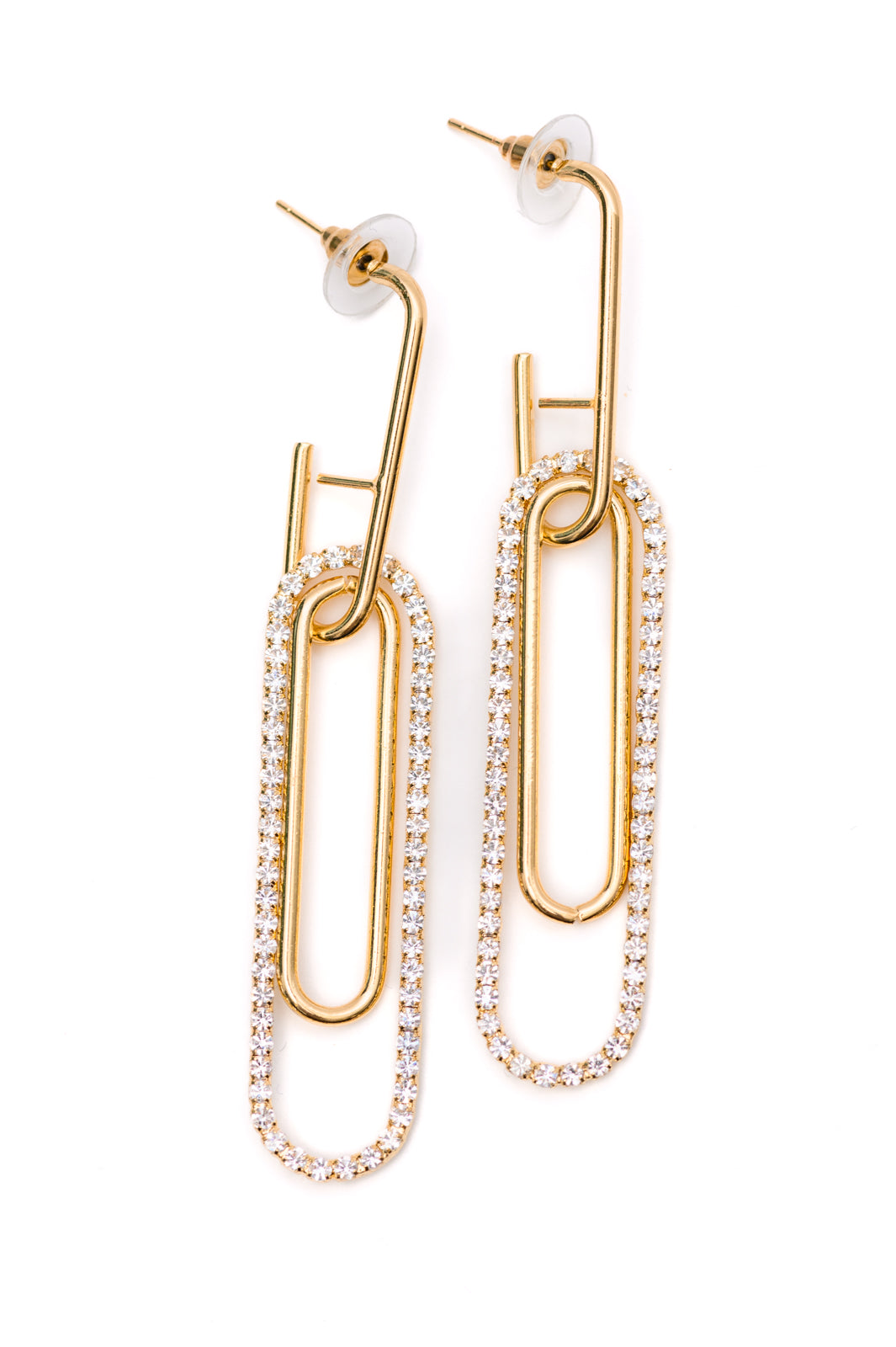 Sonia Link Earrings In Gold