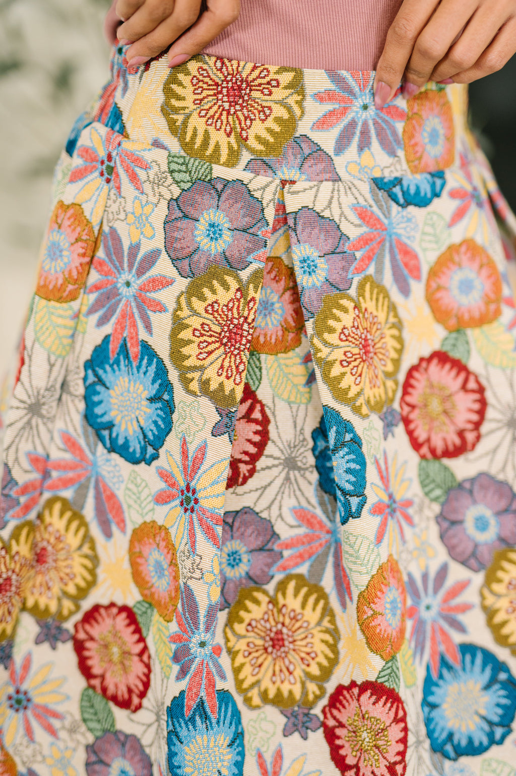 Hazel Blues® |  Sound Mind Floral Midi Skirt