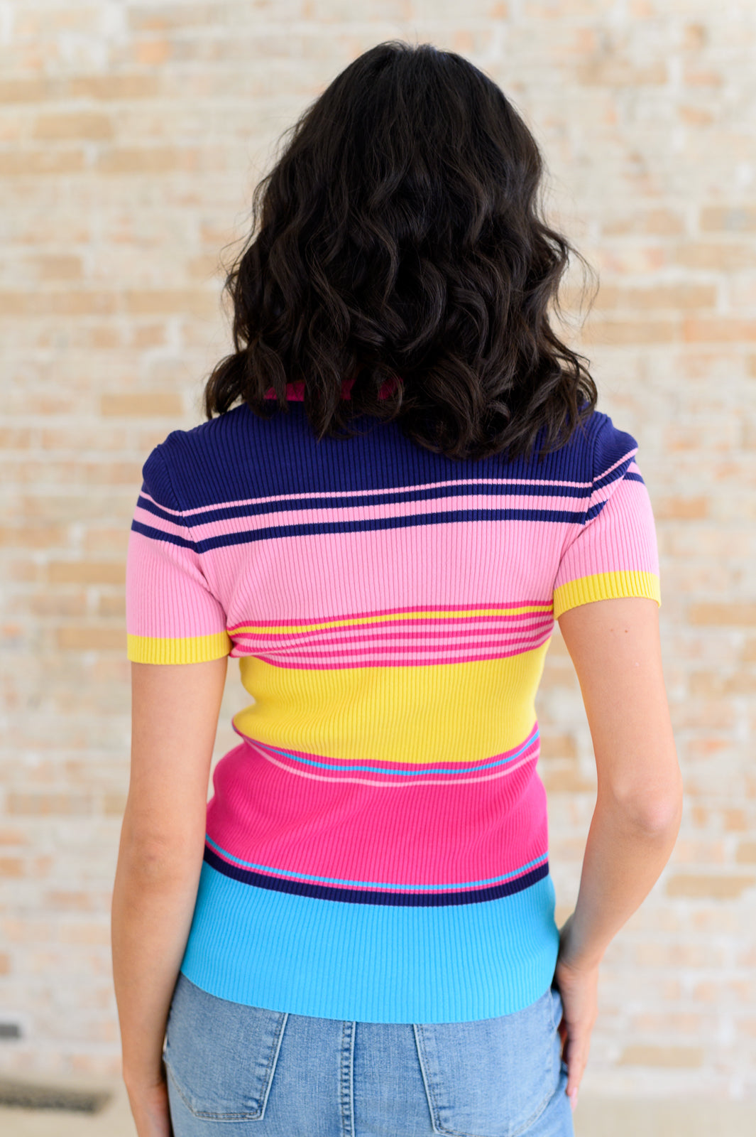 Hazel Blues® |  Sounds Great Striped Top