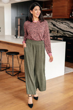Hazel Blues® |  Spotted Around Town Long Sleeve Top