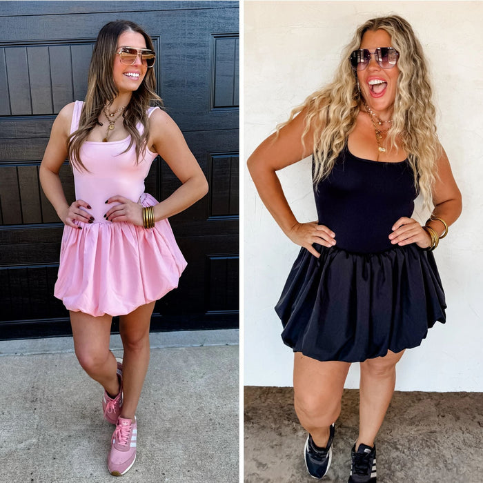 Hazel Blues® |  PREORDER: Let's Play Bubble Skort Dress in Two Colors