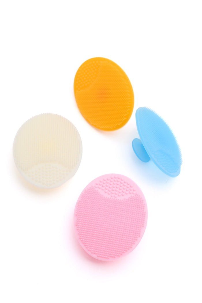 Hazel Blues® |  Squeaky Clean Silicone Facial Cleansing Brush Pack of 4