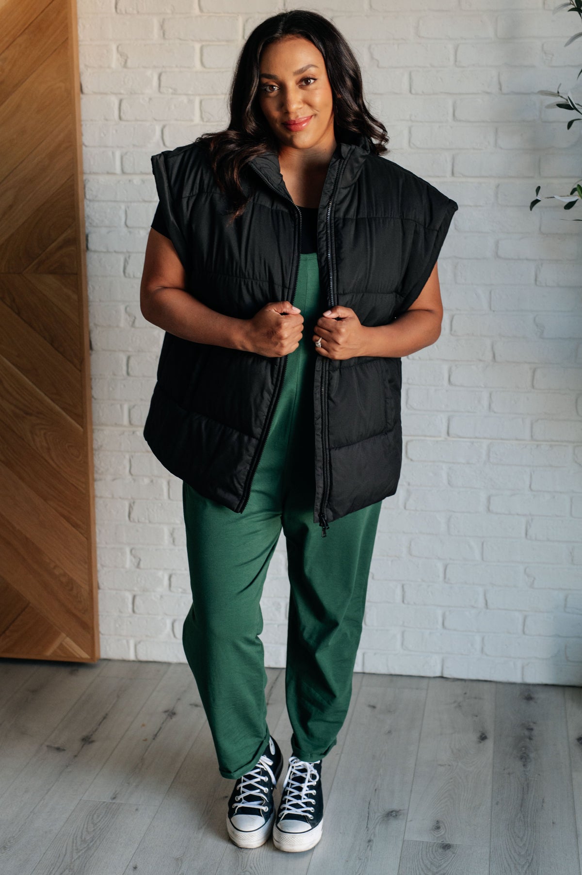 Hazel Blues® |  Stadium Seating Puffer Vest