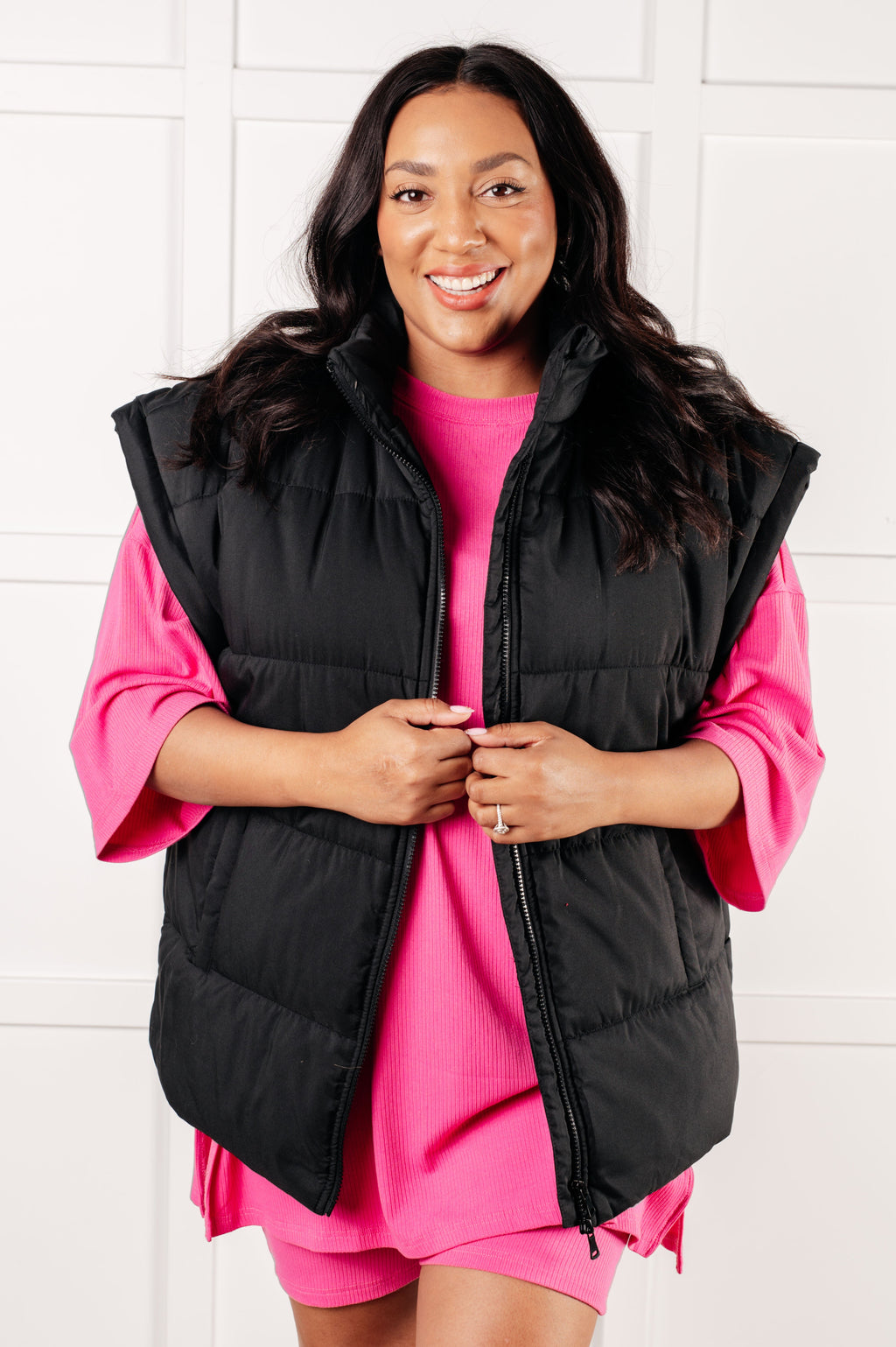 Hazel Blues® |  Stadium Seating Puffer Vest