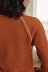 Hazel Blues® |  Stitch In Time Waffle Knit Top