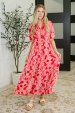Hazel Blues® |  Strolling By Floral Maxi Dress
