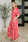 Hazel Blues® |  Strolling By Floral Maxi Dress
