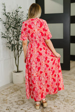 Hazel Blues® |  Strolling By Floral Maxi Dress