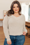 Hazel Blues® |  Stuck In The Moment V-Neck Sweater