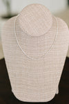 Hazel Blues® |  Subtle Sparkle Dainty Necklace