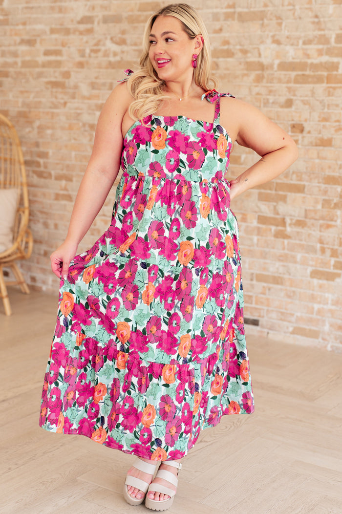 Hazel Blues® |  Such a Lover Girl Tiered Dress