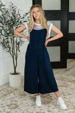 Hazel Blues® |  Blurred Beauty Textured Knit Top in Blue, Red and White