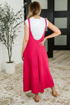 Hazel Blues® |  Suit Yourself Adjustable Strap Jumpsuit in Pink
