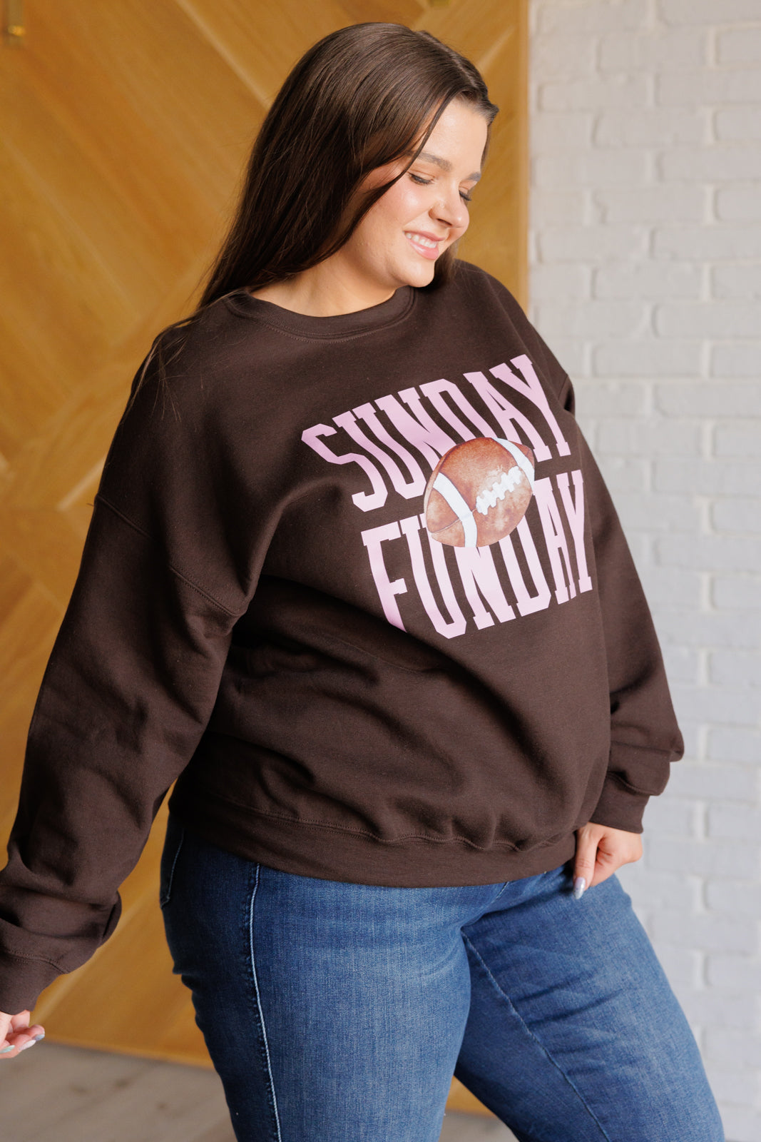 Hazel Blues® |  Sunday Funday Graphic Sweatshirt