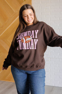 Hazel Blues® |  Sunday Funday Graphic Sweatshirt