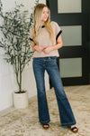 Hazel Blues® |  Sure Seems Sweet Contrast Trim Sleeveless Sweater
