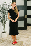 Hazel Blues® |  Sweet Like That Casual Dress in Black