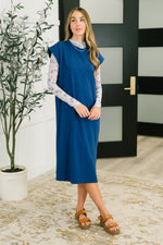 Hazel Blues® |  Sweet Like That Casual Dress in Light Navy