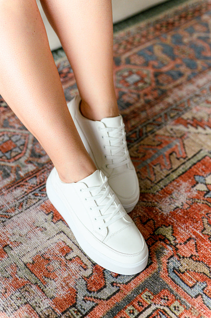 Hazel Blues® |  Take You Anywhere Sneakers in White