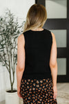 Hazel Blues® |  Tank You Very Much Knit Tank in Black