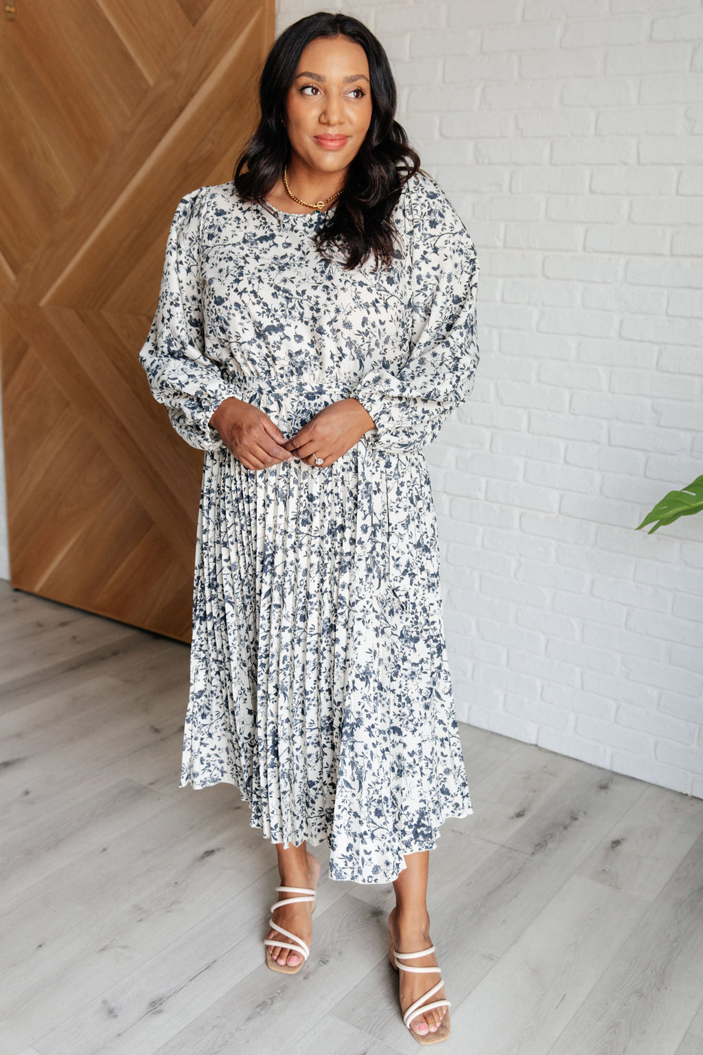 Hazel Blues® |  Tea Time Pleated Dress