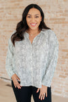 Hazel Blues® |  Terms of Endearment Dolman Sleeve Button Up