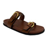 Hazel Blues® |  Tess Sandal in Tan