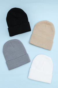 Hazel Blues® |  The Four Seasons Basic Beanie Set