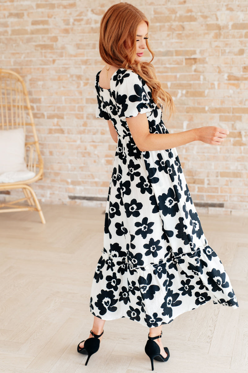 hazel blues dresses Hazel Blues | Floral Tie-Shoulder Sleeveless Dress