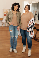 Hazel Blues® |  The Realest V-Neck Top