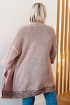 Hazel Blues® |  The Way It Was Cardigan in Mauve