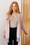 Hazel Blues® |  The Way It Was Cardigan in Mauve