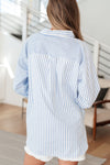 Hazel Blues® |  This or That Striped Button Down