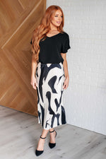 Hazel Blues® |  Thoroughly Modern Plisse Midi Skirt