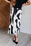 Hazel Blues® |  Thoroughly Modern Plisse Midi Skirt