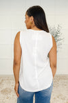 Hazel Blues® |  Thread Theory Round Neck Tank in Ivory