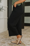Hazel Blues® |  Thyme Culottes in Black
