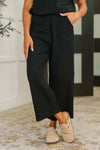 Hazel Blues® |  Thyme Culottes in Black