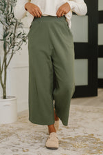 Hazel Blues® |  Thyme Culottes in Dusty Pine