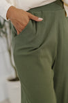 Hazel Blues® |  Thyme Culottes in Dusty Pine