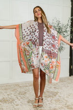 Hazel Blues® |  Tide to Me Open Front Kimono