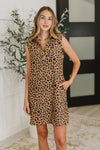 Hazel Blues® |  Totally Speechless Leopard Print Dress