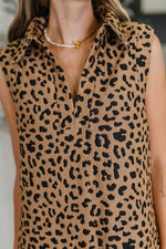 Hazel Blues® |  Totally Speechless Leopard Print Dress