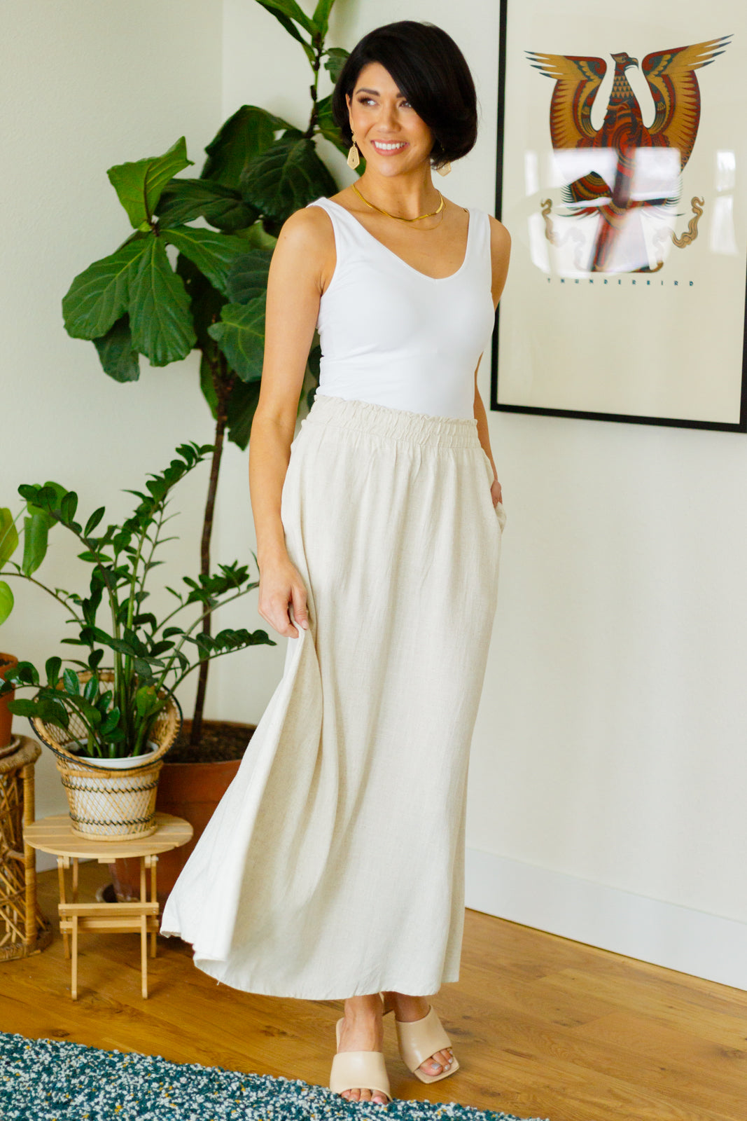 Hazel Blues® |  Two Hearts Meet Maxi Skirt