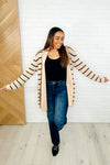 Hazel Blues® |  Under Wraps Striped Cardigan